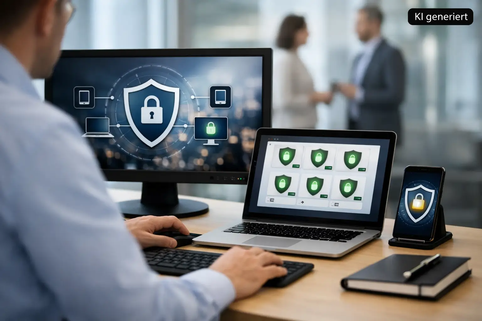 IT-Sicherheit aus Deutschland für mittelständische Unternehmen 1 Endpoint Schutz zentral verwalten im Mittelstand
