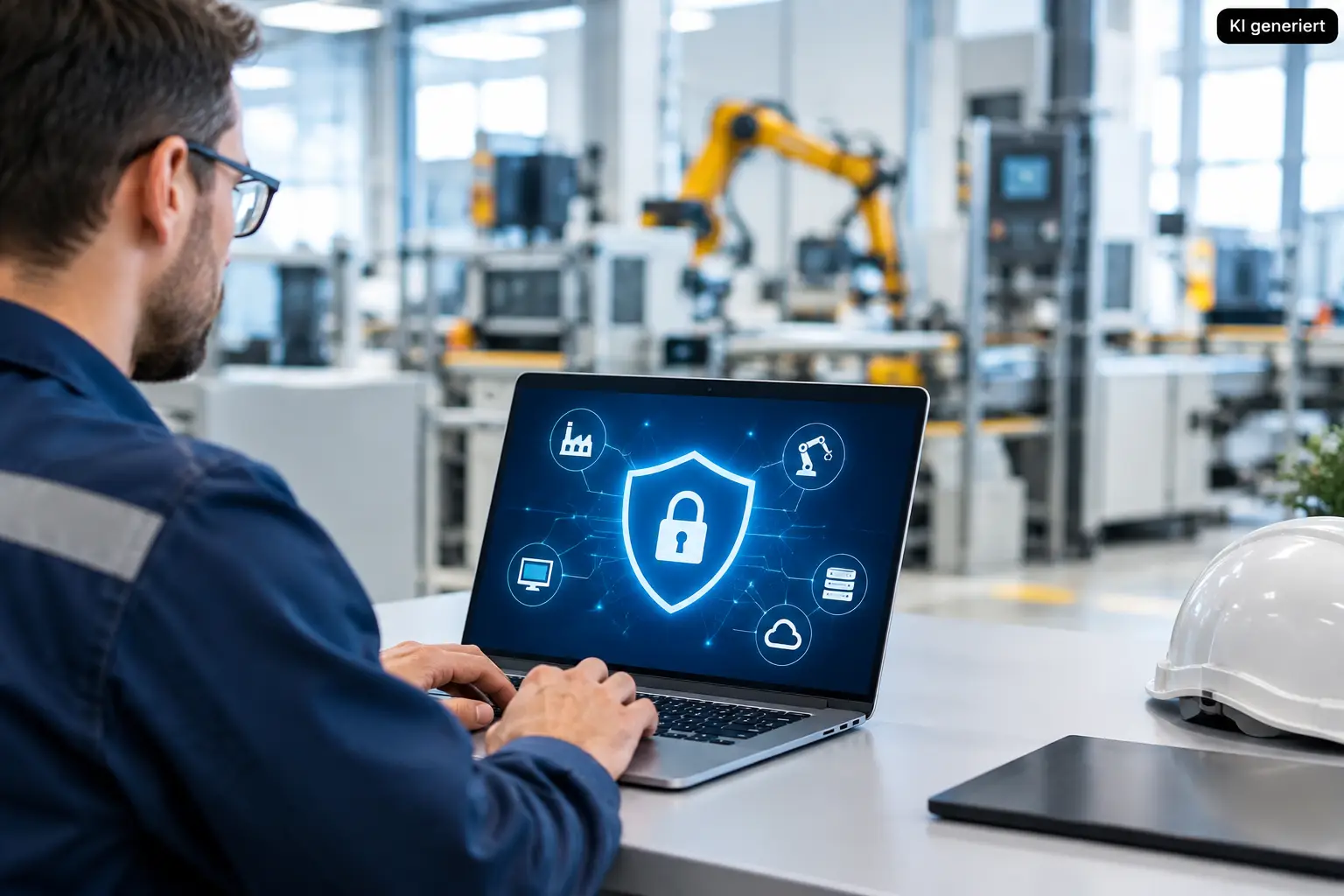 Cybersecurity Leitfaden für Produktionsbetriebe